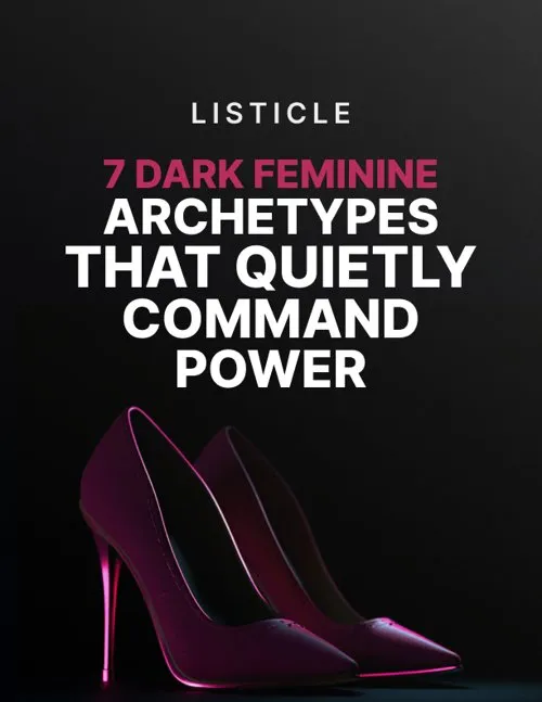 7 Dark Feminine Archetypes listicle cover